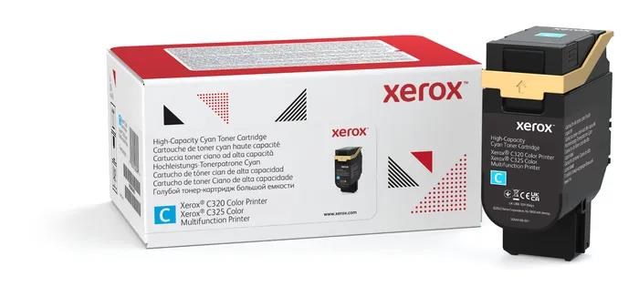 Xerox Cyan High Capacity Toner Cartridge pro C320/ C325 (5500 stran)0 