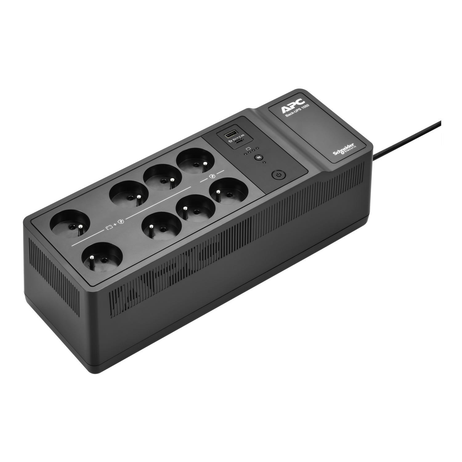 APC Back-UPS 1050VA, 230V, 1USB charging port (600W), French - CZ zásuvka0 