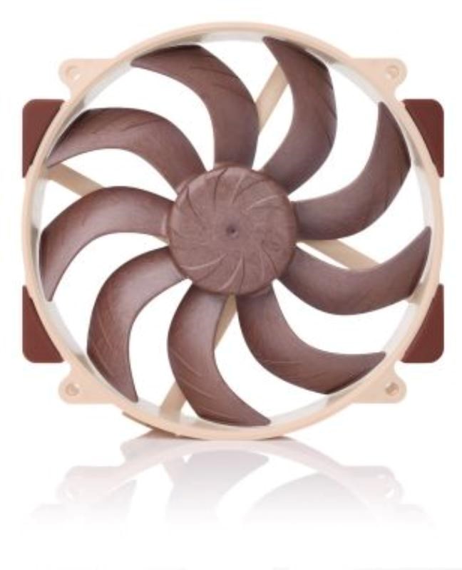 NOCTUA Ventilátor NF-A14x25r-G2-PWM,  140mm,  hnědá1 