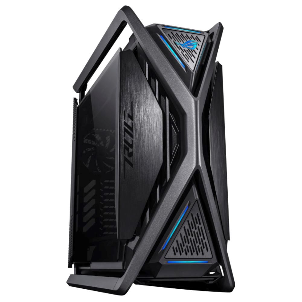 ASUS case ROG HYPERION (GR701) BTF,  Big Tower,  průhledná bočnice,  4x 140mm Fan,  černá0 