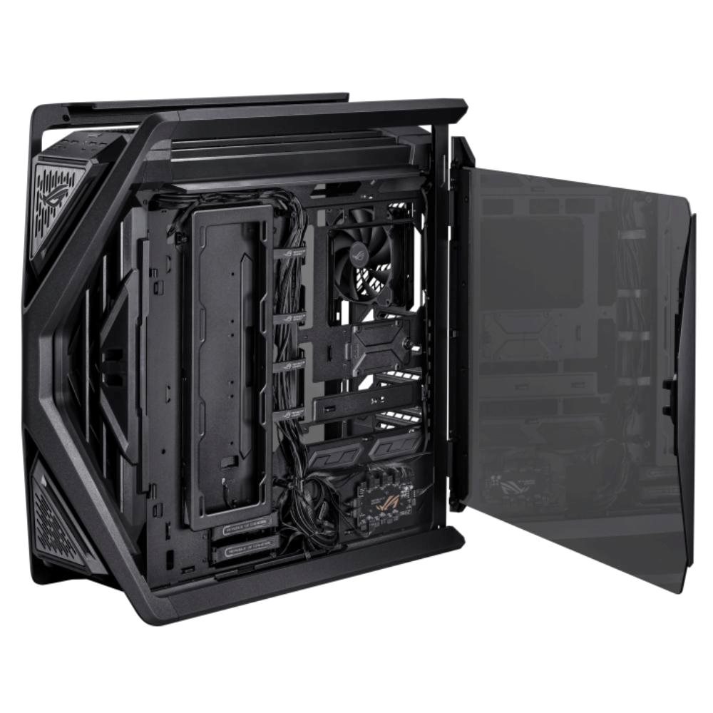 ASUS case ROG HYPERION (GR701) BTF,  Big Tower,  průhledná bočnice,  4x 140mm Fan,  černá9 