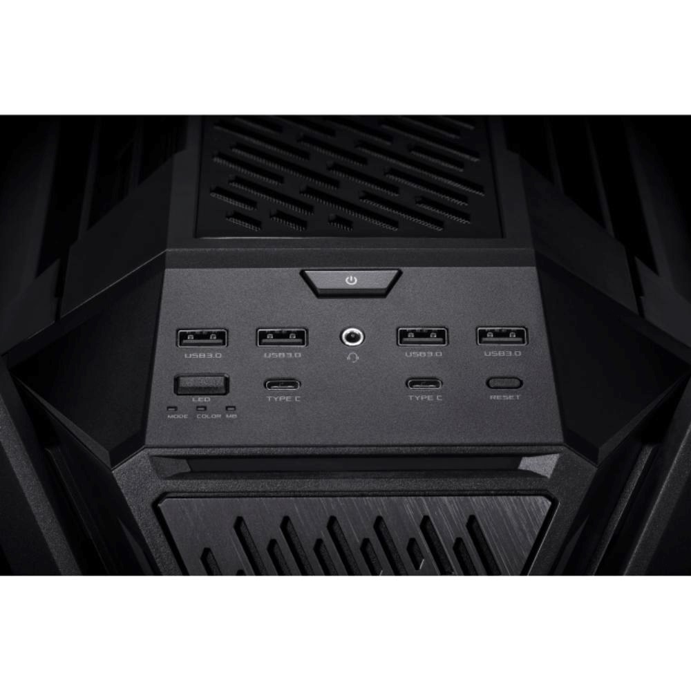 ASUS case ROG HYPERION (GR701) BTF,  Big Tower,  průhledná bočnice,  4x 140mm Fan,  černá10 