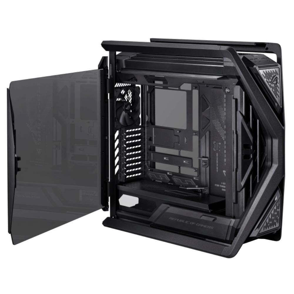 ASUS case ROG HYPERION (GR701) BTF,  Big Tower,  průhledná bočnice,  4x 140mm Fan,  černá3 