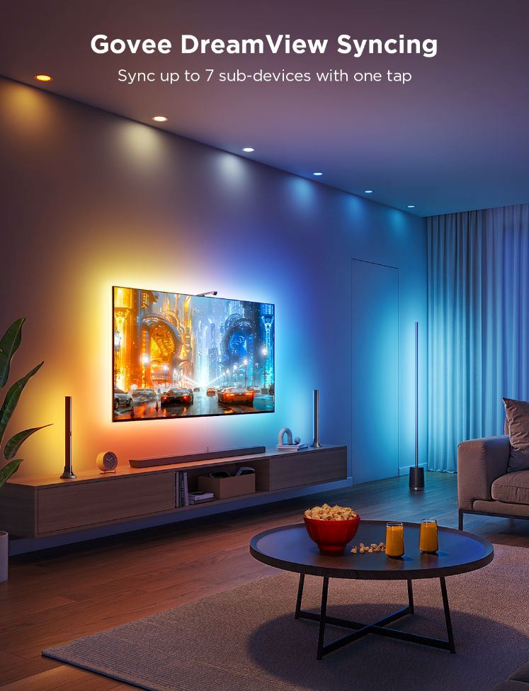 BAZAR - Govee TV Backlight Kit 2 SMART sada LED podsvícení - pošk. obal1 