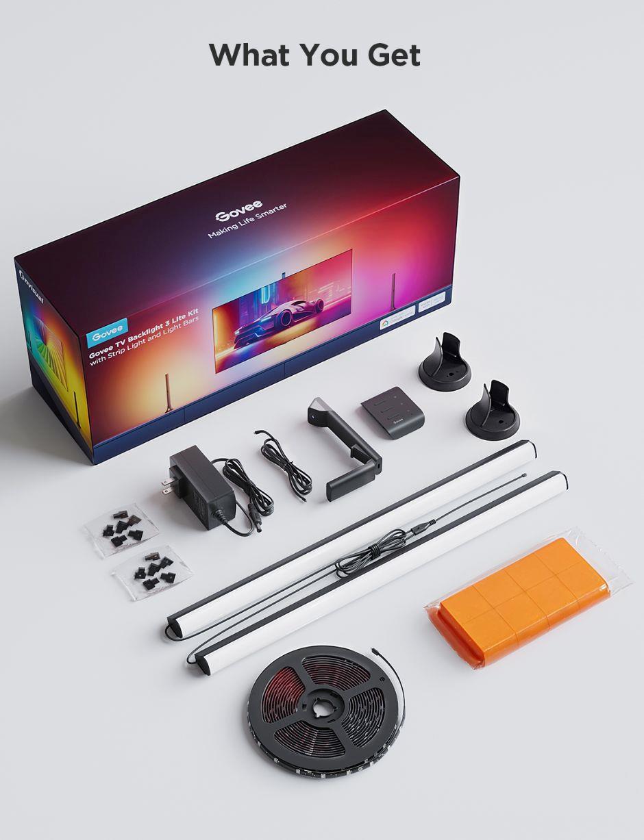 BAZAR - Govee TV Backlight Kit 2 SMART sada LED podsvícení - pošk. obal9 