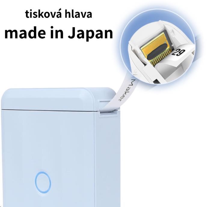Niimbot Tiskárna štítků D110-M Smart, modrá + role štítků 160 ks2 