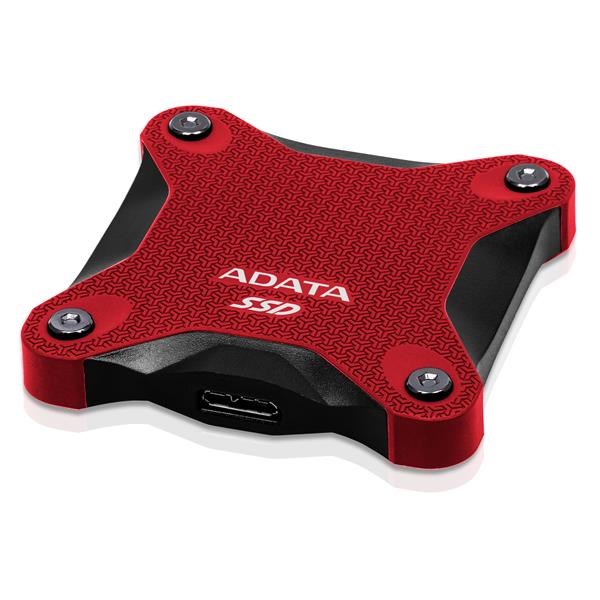 ADATA Externí SSD 1TB SD620,  USB Micro-B,  USB 3.2 Gen 2,  R:520/ W:460MB/ s,  červená1 