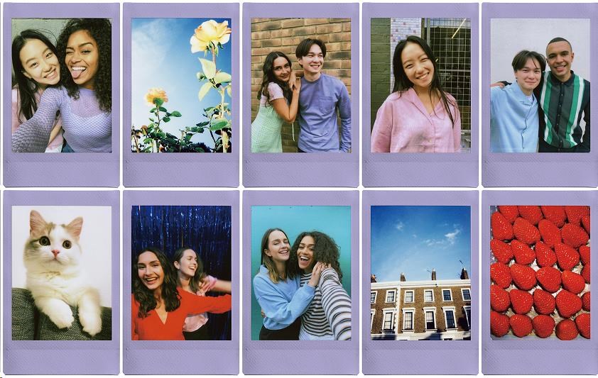 Fujifilm Film Instax Mini Soft Lavender1 