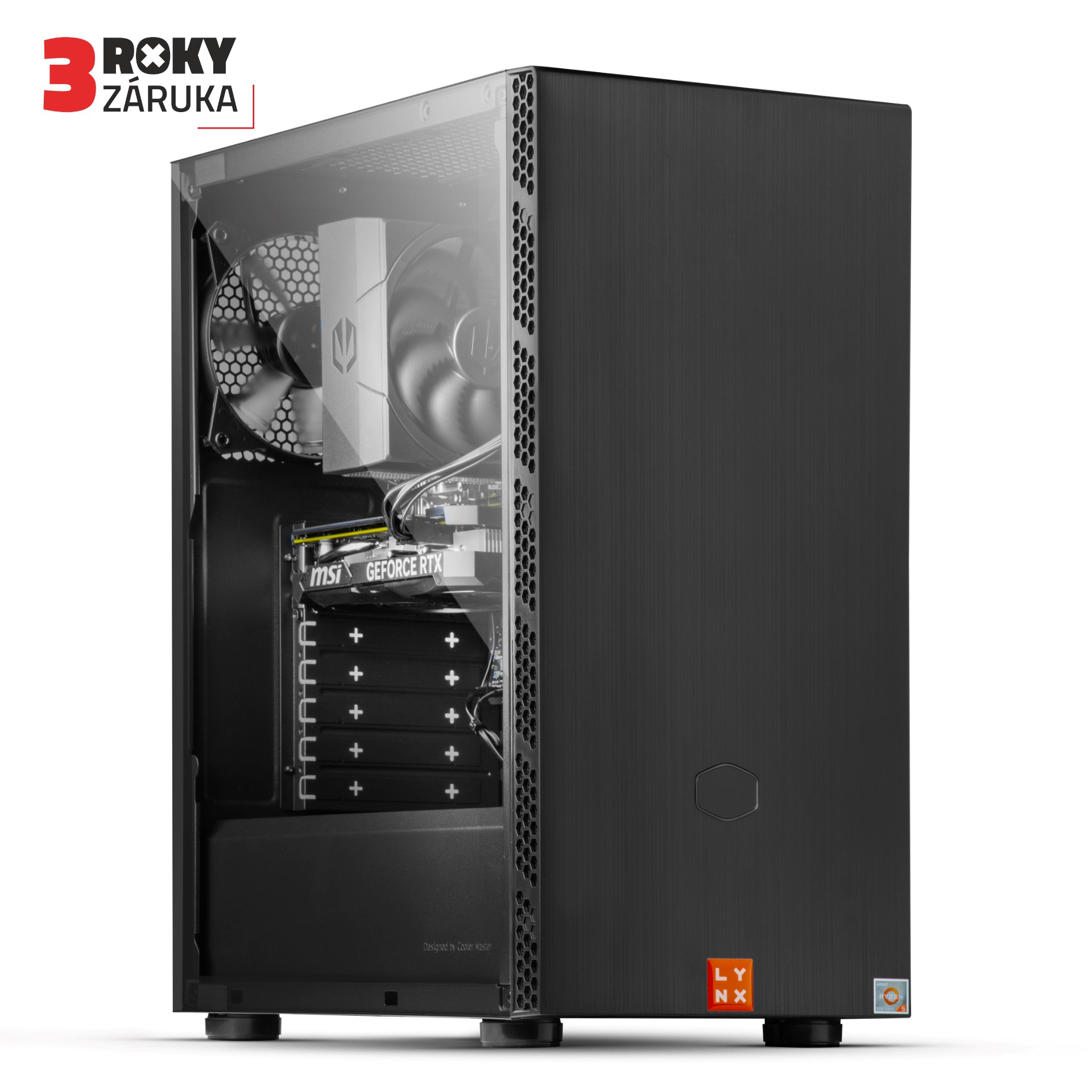 oLYNX Challenger Ryzen 5 5600X 32GB 1TB SSD NVMe RTX 4060 8G W11 Home2 