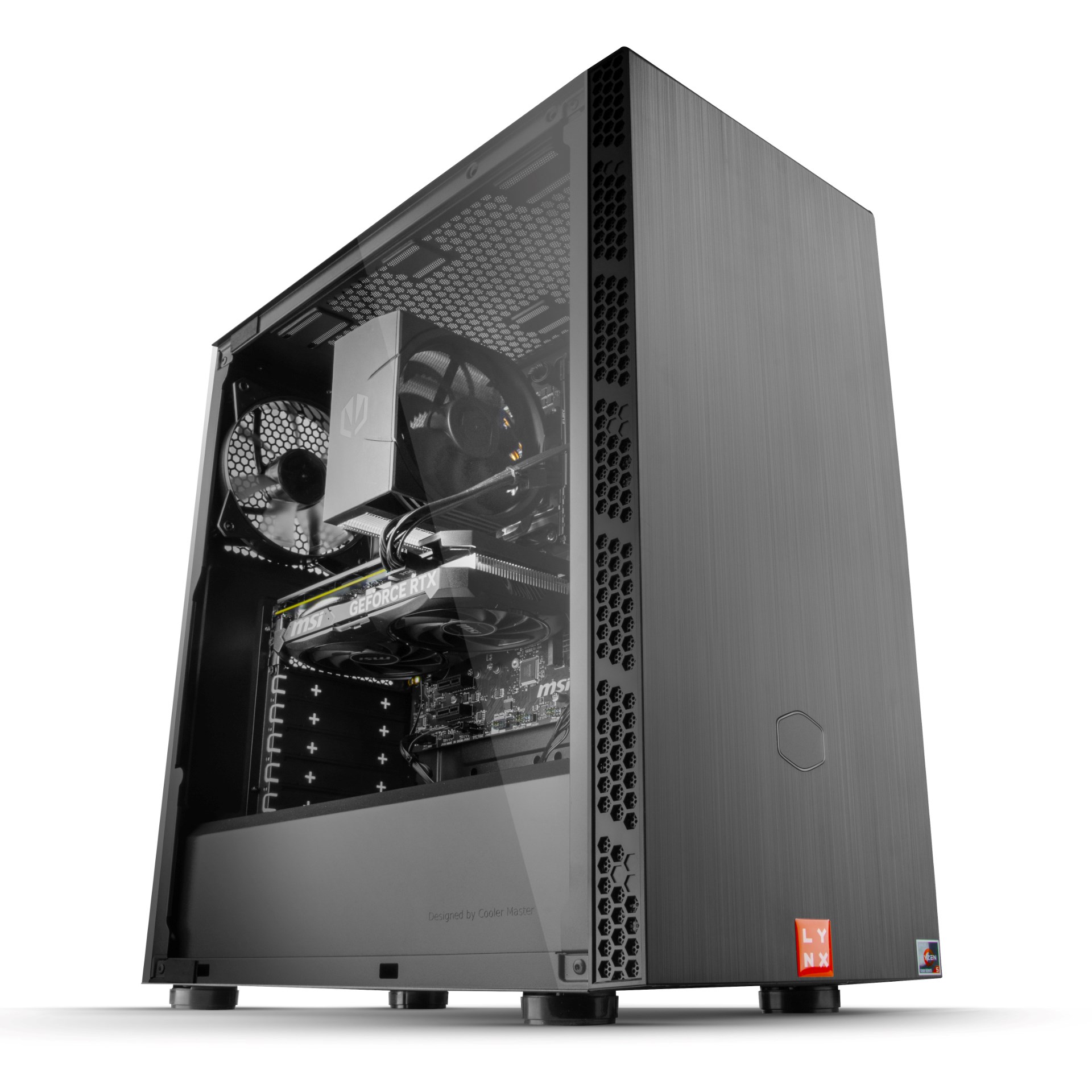 oLYNX Challenger Ryzen 5 5600X 32GB 1TB SSD NVMe RTX 4060 8G W11 Home0 