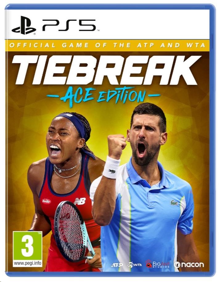 PS5 hra TIEBREAK: Official game of the ATP and WTA Ace Edition