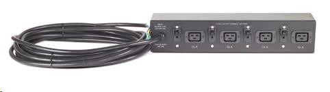 APC Rack PDU,  Basic,  Extender,  2U,  32A,  230V,  (4)C19,  Hard Wire 3-wire 8.53m0 