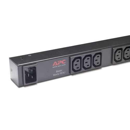 APC Rack PDU,  Basic,  ZeroU,  16A,  208/ 230V,  (15)C13,  IEC-320 C20 2.5m1 