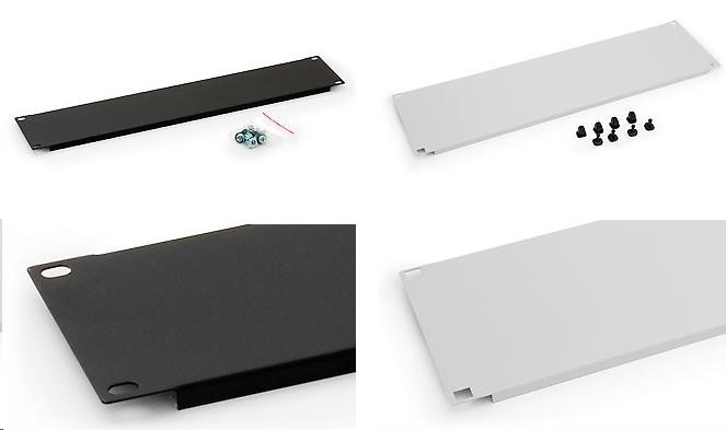 Zástrčka TRITON 3U (výška 13,5 cm), čierna0 