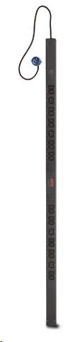 APC Rack PDU,  Basic,  ZeroU,  16A,  230V,  (20)C13 a (4)C19,  IEC-309 16A 2P+E 0.91m0 