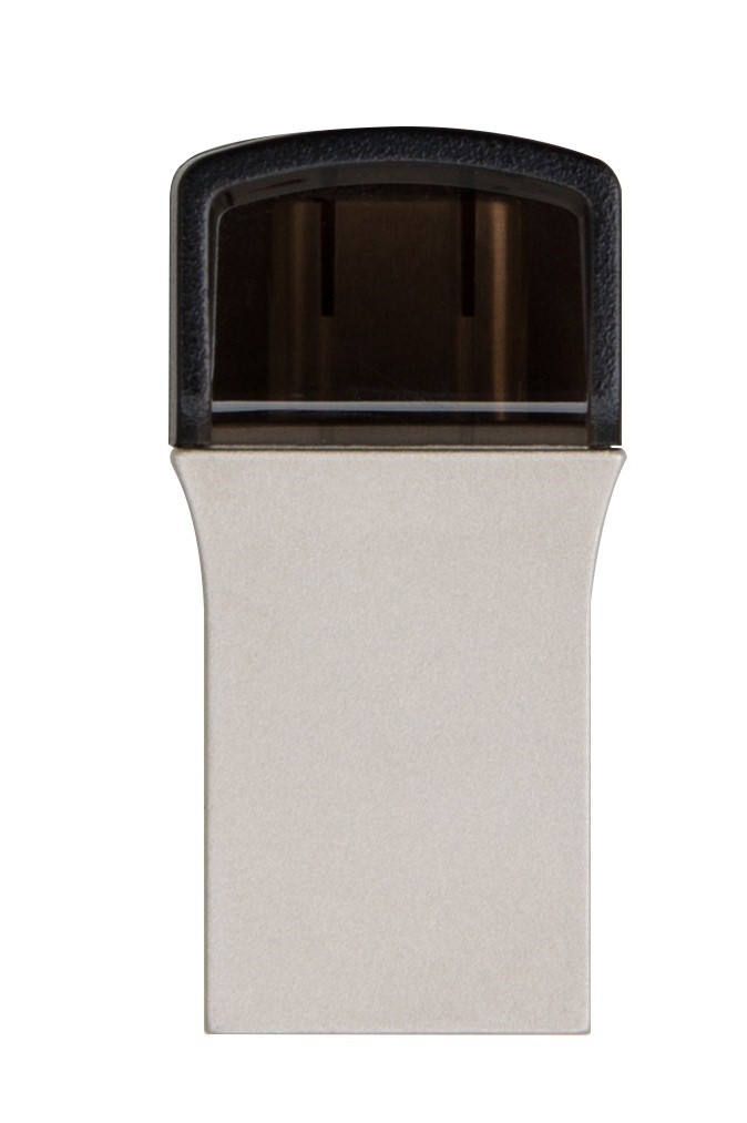 TRANSCEND Flash disk 64GB JetFlash®890S OTG,  USB 3.1 typ C/ A (R:90/ W:30 MB/ s) strieborná5 