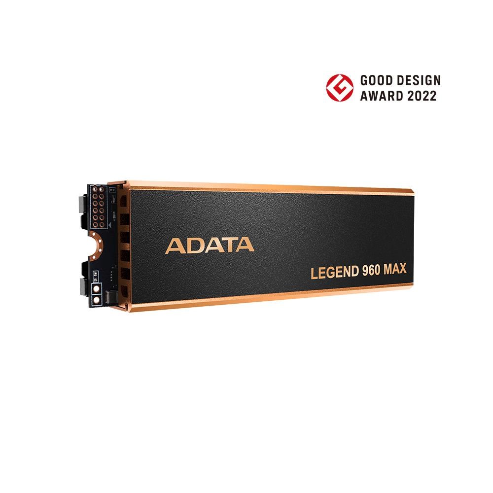 ADATA SSD 1TB LEGEND 960 MAX,  PCIe Gen4 x4,  M.2 2280,  (R:7400/  W:6000MB/ s)1 