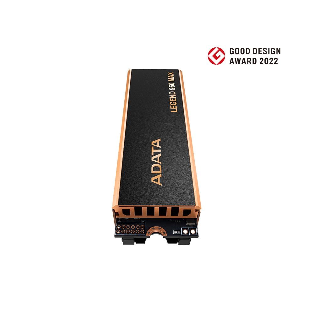 ADATA SSD 1TB LEGEND 960 MAX,  PCIe Gen4 x4,  M.2 2280,  (R:7400/  W:6000MB/ s)4 