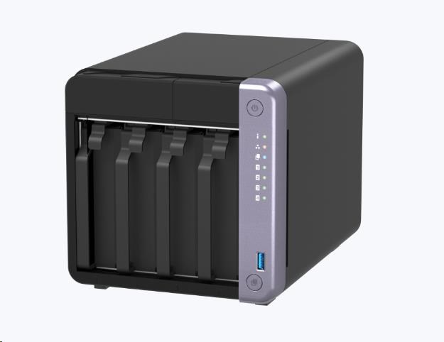 QNAP TS-432X-4G (4C/ AlpineAL524/ 2, 0GHz/ 4GBRAM/ 4xSATA/ 2x2, 5GbE/ 1xSFP+/ 2xUSB3.2/ 1xPCIe)1 