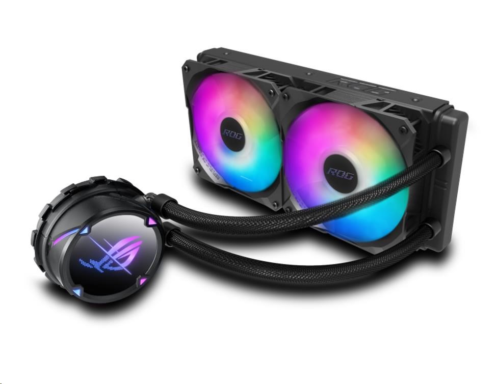 ASUS vodní chladič CPU AIO ROG STRIX LC II 240 ARGB,  2x120mm,  LGA1851,  AM40 