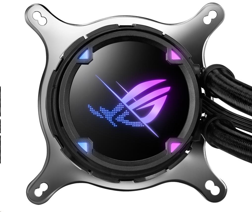 ASUS vodní chladič CPU AIO ROG STRIX LC II 240 ARGB,  2x120mm,  LGA1851,  AM43 