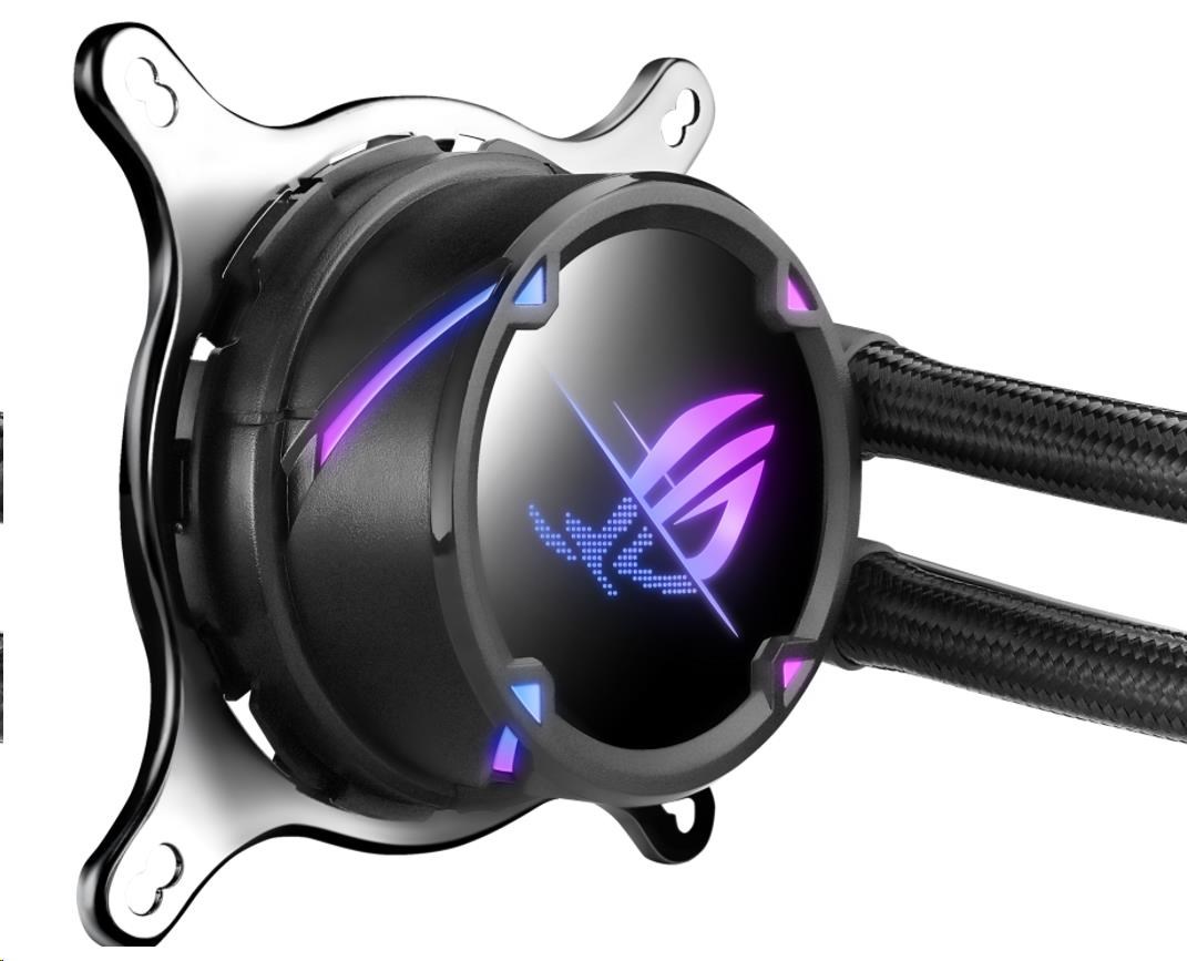ASUS vodní chladič CPU AIO ROG STRIX LC II 240 ARGB,  2x120mm,  LGA1851,  AM44 