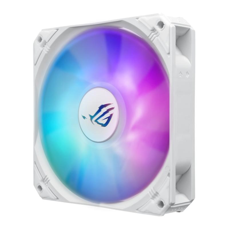 ASUS vodní chladič CPU AIO ROG STRIX LC III 360 ARGB LCD WHITE,  3x120mm,  LCD Displej,  LGA1851,  AM5,  bílá7 