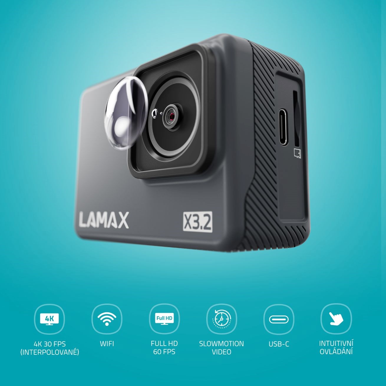 LAMAX X3.2 - akční kamera1 