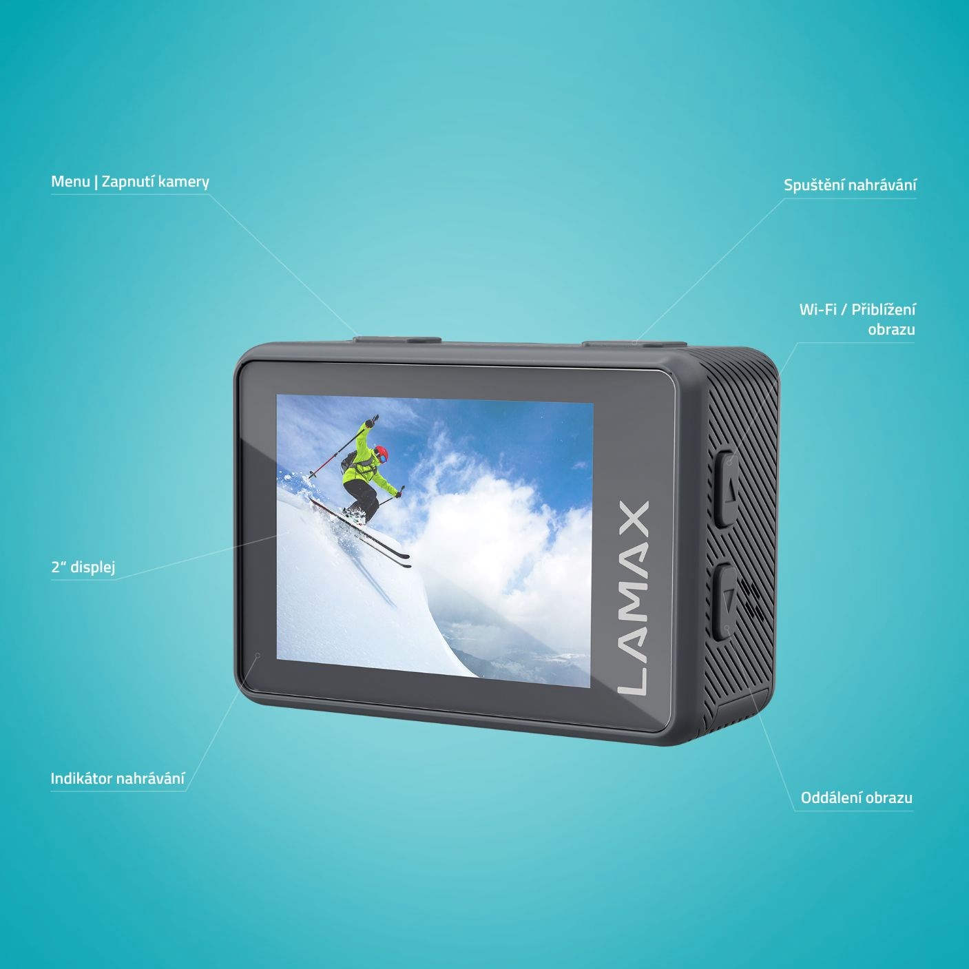 LAMAX X3.2 - akční kamera3 