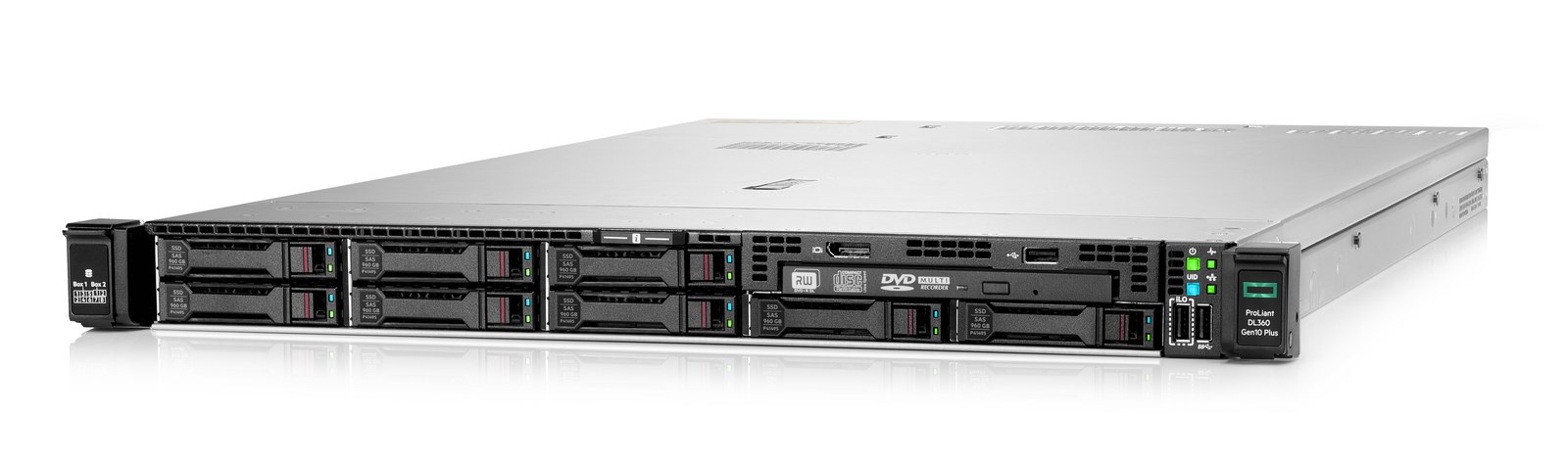 HPE PL DL360g10 Plus 4309Y (2.8G/ 8C) 2x32G (P06033) 2x480G (P40497) 2x800W MR416i-a/ 4G 8SFFBCU3 opc4x1G Smart Choice12 
