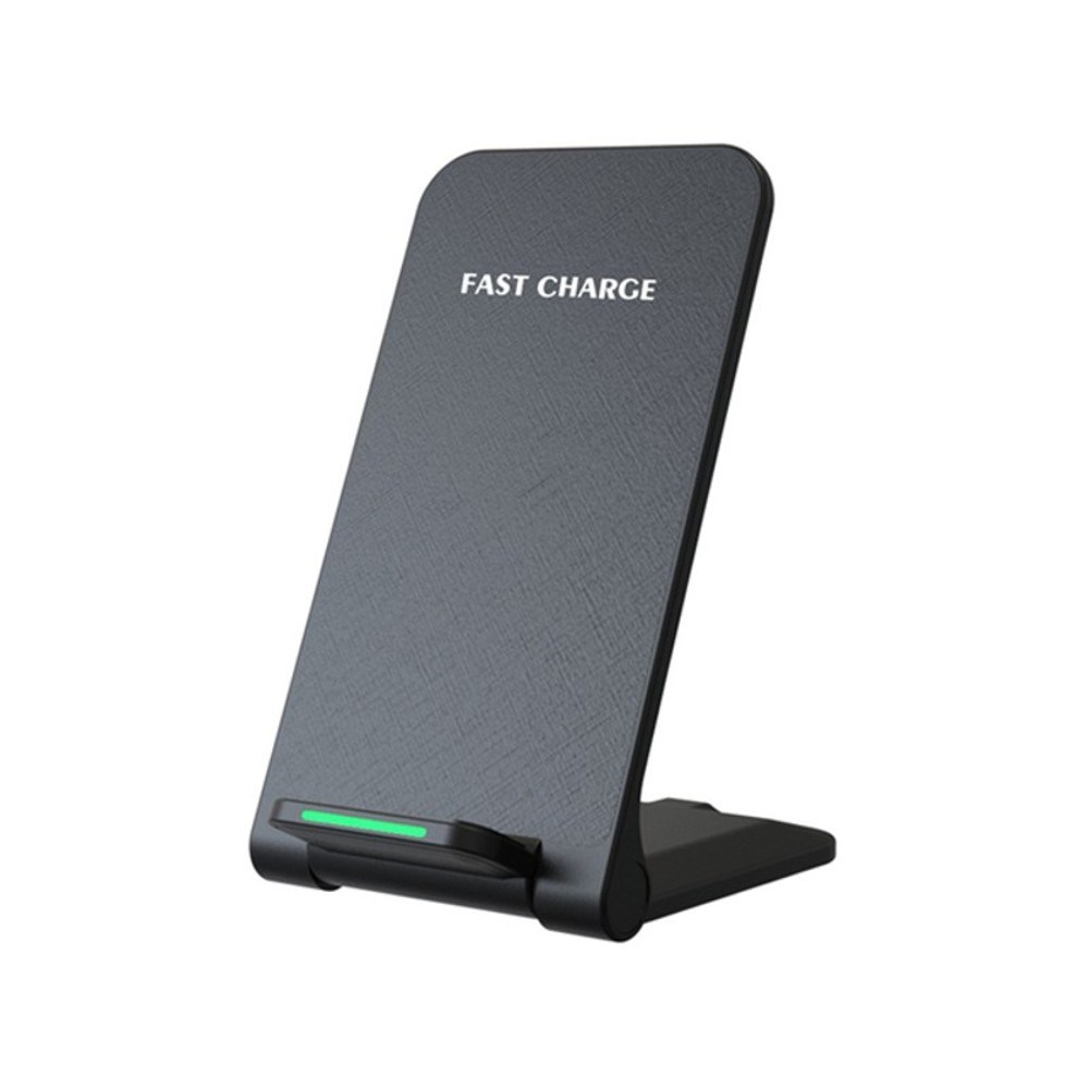 1stCOOL bezdrátová QI nabíječka H18, skládací stojánek, USB-C, černá6 