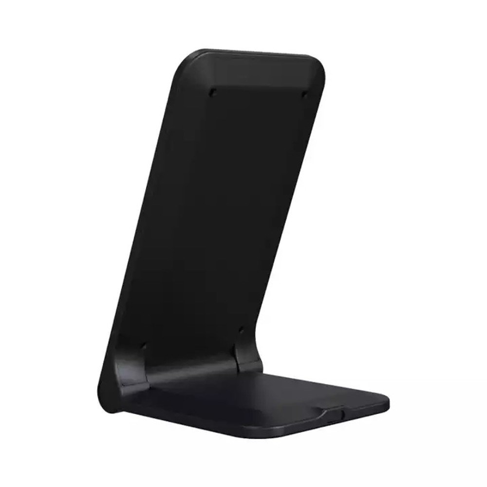 1stCOOL bezdrátová QI nabíječka H18, skládací stojánek, USB-C, černá2 