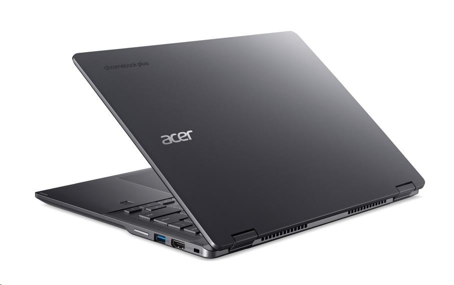 ACER NTB Chromebook Plus Spin 514 (CP514-4HN-36VY),  ICore 3 100U,  8GB,  256GB PM4 SSD,  Intel UHD,  Chrome,  Grey5 