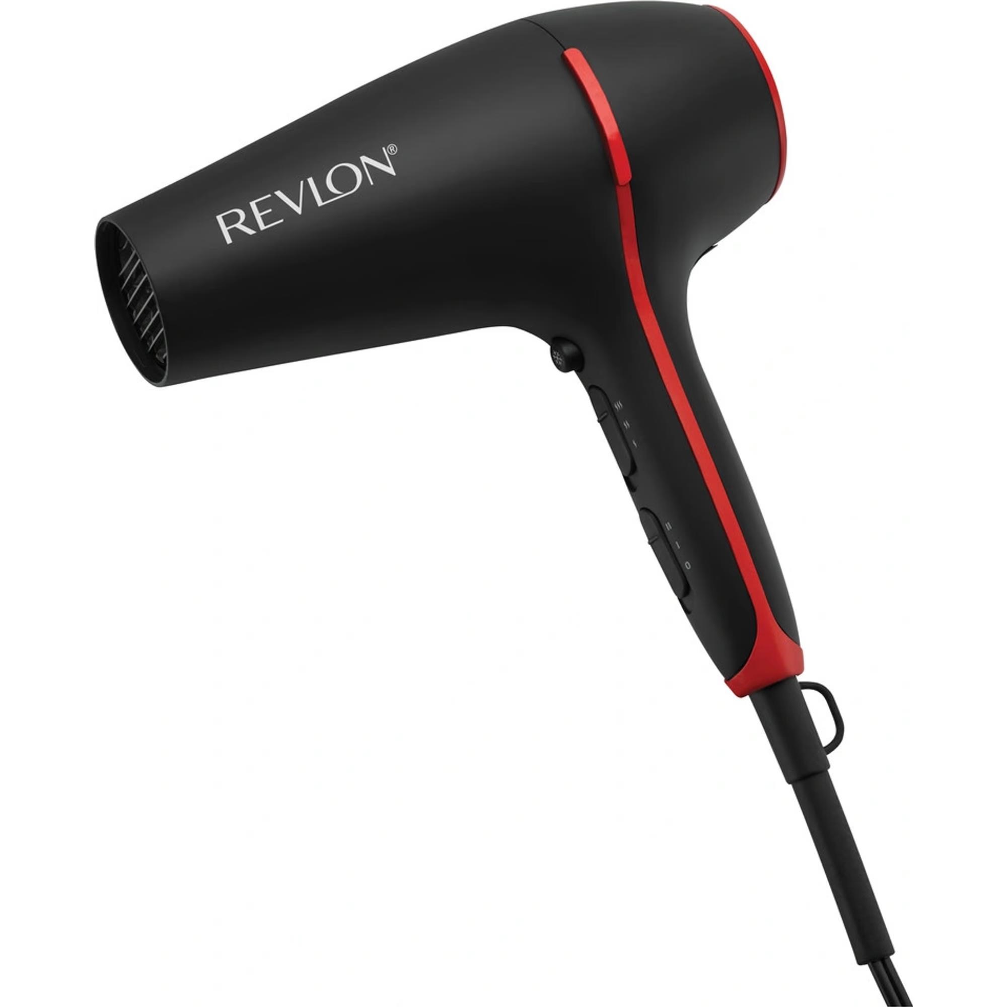 Revlon Smoothstay Coconut Oil RVDR5317E fén na vlasy,  2000 W,  2 rychlosti,  3 teploty,  černá0 