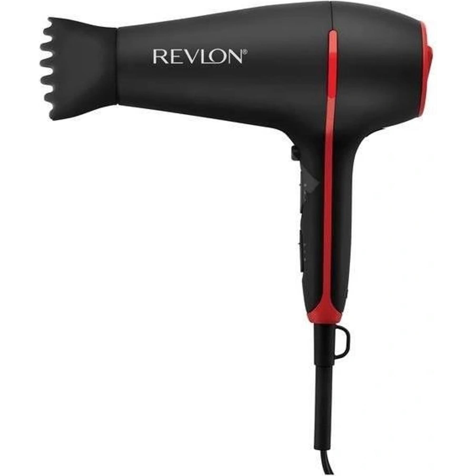 Revlon Smoothstay Coconut Oil RVDR5317E fén na vlasy,  2000 W,  2 rychlosti,  3 teploty,  černá5 