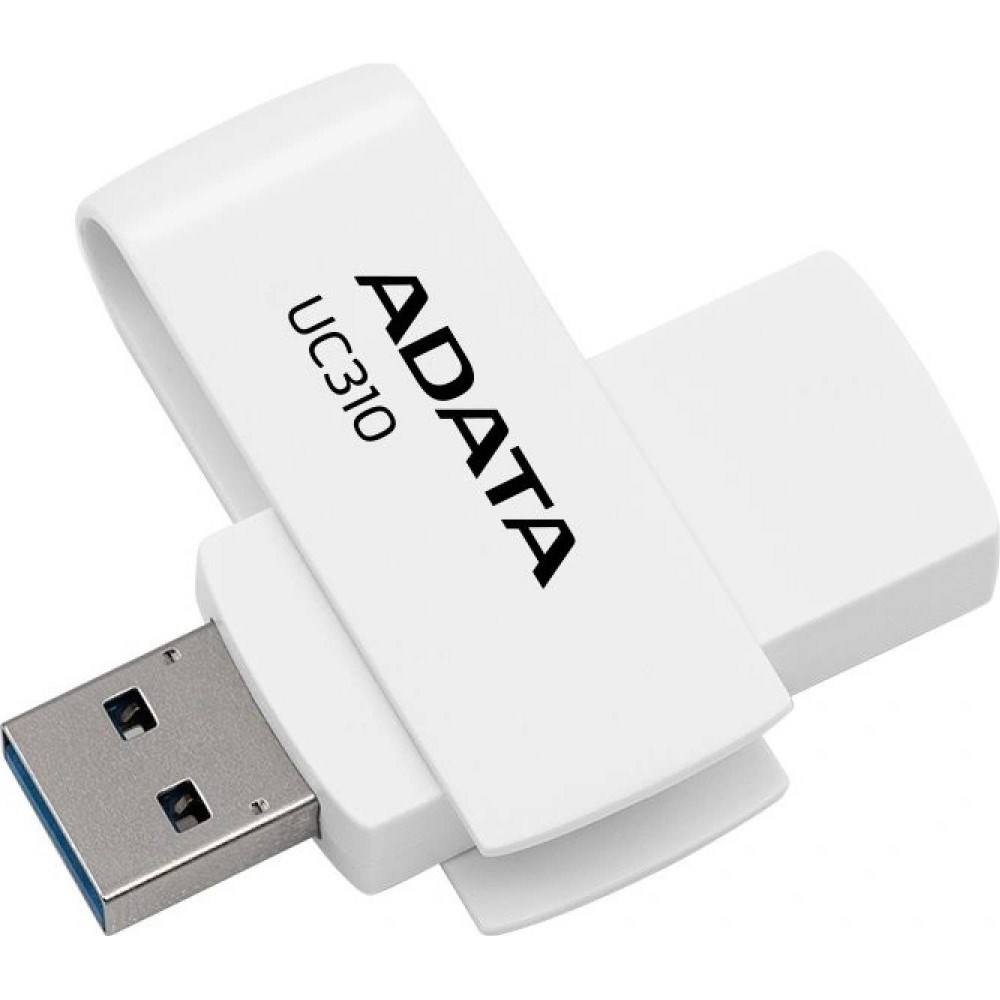 ADATA Flash Disk 128GB UC310,  USB 3.2,  bílá0 