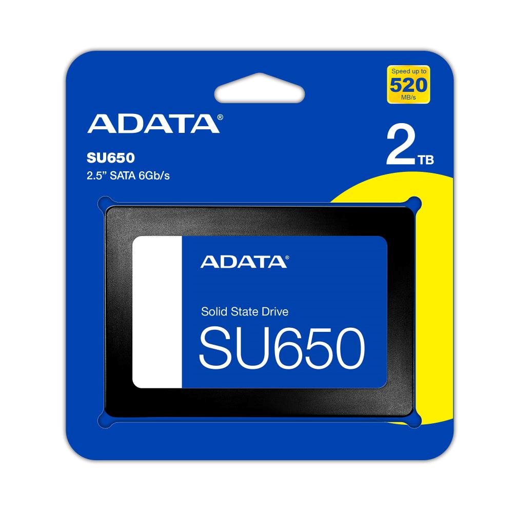 ADATA SSD 2TB SU650,  SATA III,  2.5
