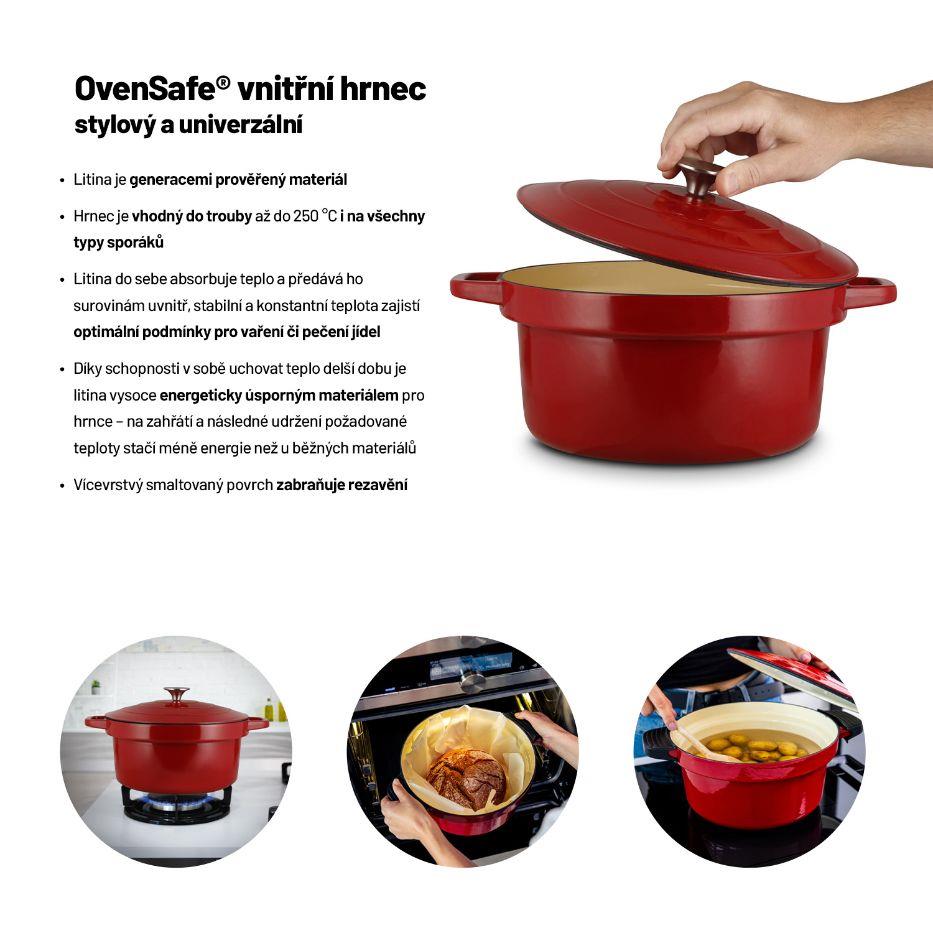 BAZAR - Lauben OvenSafe® Multicooker 6000RS - Rozbaleno (Komplet)6 