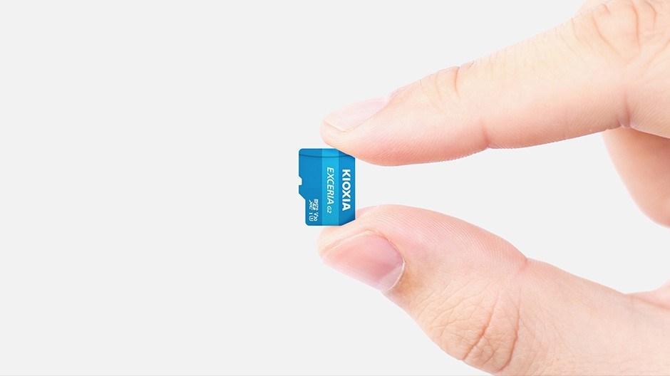 KIOXIA microSD Karta EXCERIA G2 128GB, UHS-I U3 V30, s Adaptérem1 