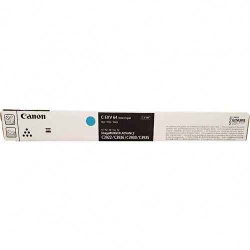 <p>Canon toner C-EXV 64 modrá (iR-ADV C3922i/ 3926i/ 3930i/ 3935i)</ p>0 