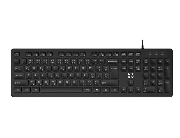 LYNX set klávesnice a myš ,  drátový set,  USB,  CZ/ SK0 