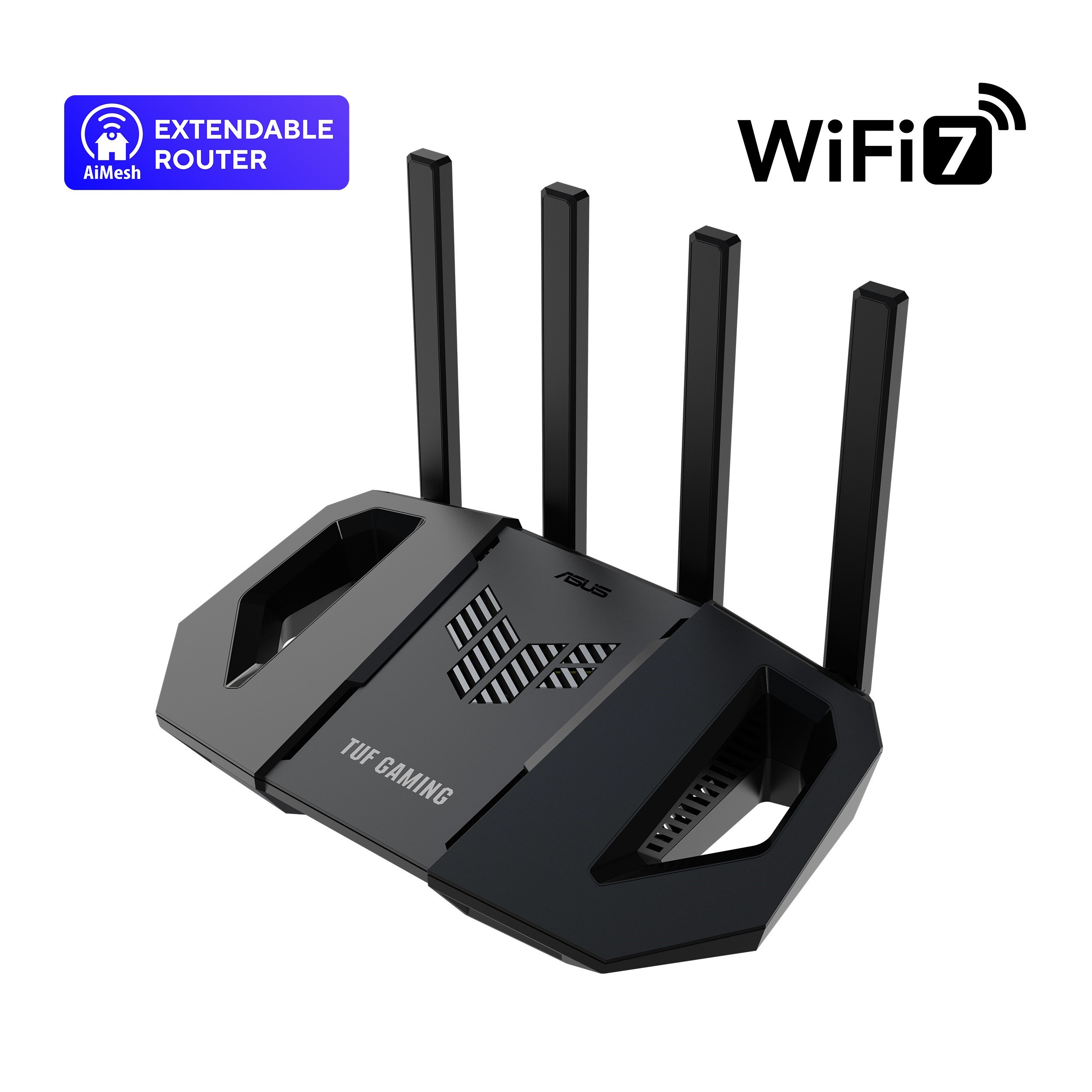 ASUS TUF-BE3600 (BE3600) WiFi 7 Extendable Gaming Router,  2.5G porty,  AiMesh0 