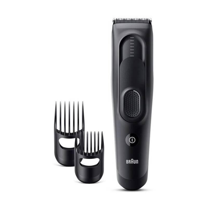 Braun Series 5 HC5330 zastřihovač vlasů,  samoostřicí nože,  Ni-MH baterie,  2 nástavce,  omyvatelný0 