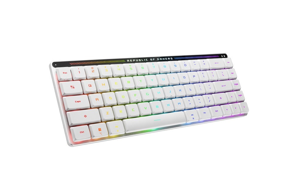 ASUS klávesnice ROG FALCHION RX Low profile (ROG NX Snow),  CZ/ SK1 