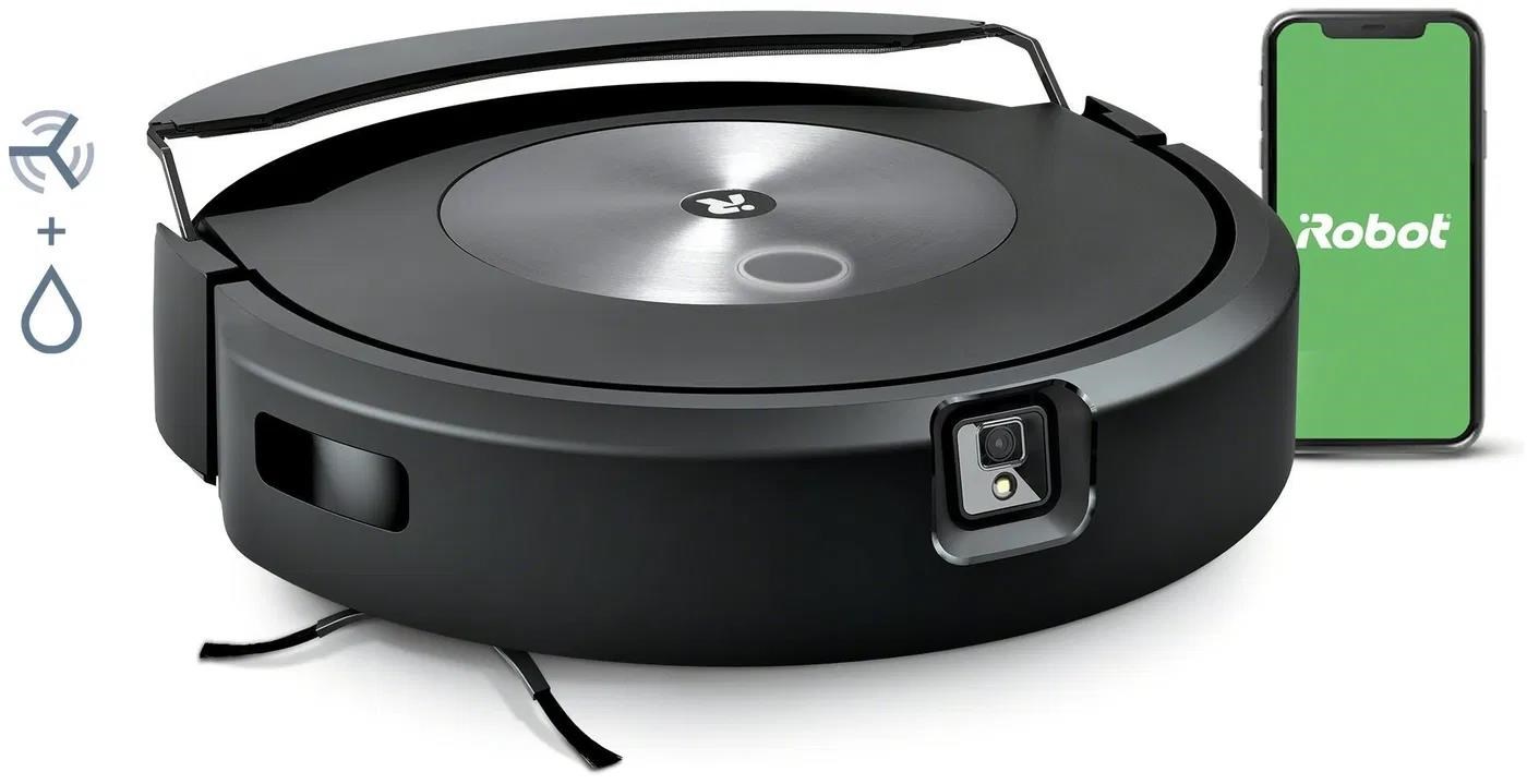 iRobot Roomba Combo j7 robotický vysavač s mopem,  HEPA filtr,  automatické dobíjení,  automatické vysypání,  vSLAM navigace2 