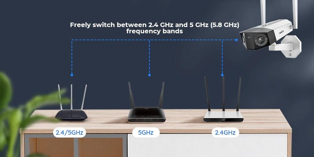 REOLINK bezpečnostní kamera Duo Series W730,  Duo 2 WiFi,  PIR,  Wi-fi,  duální čočky1 