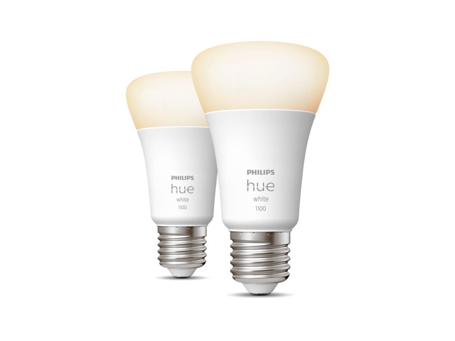 BAZAR PHILIPS Hue White 9.5W 1100 E27 2ks POŠKOZENÝ OBAL4 