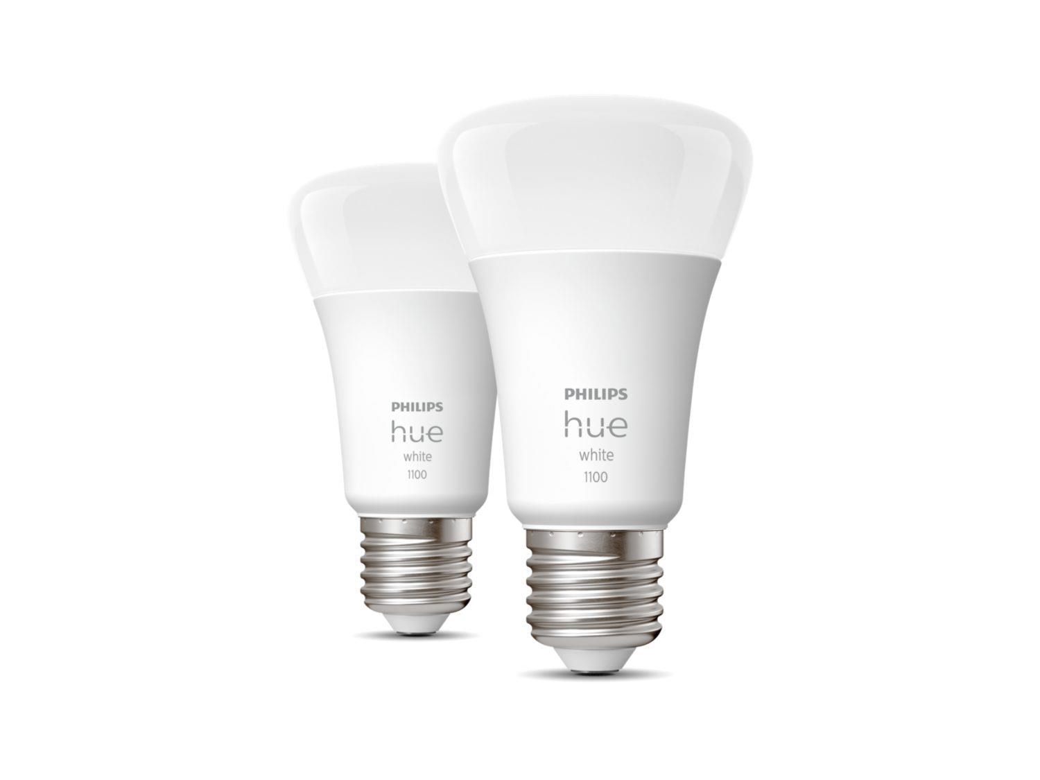 BAZAR PHILIPS Hue White 9.5W 1100 E27 2ks POŠKOZENÝ OBAL6 