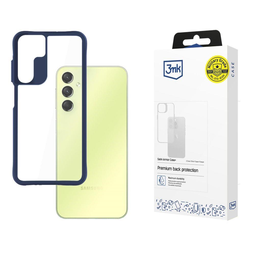 3mk ochranný kryt Satin Armor Case+ Blue pro Samsung Galaxy A25 5G0 