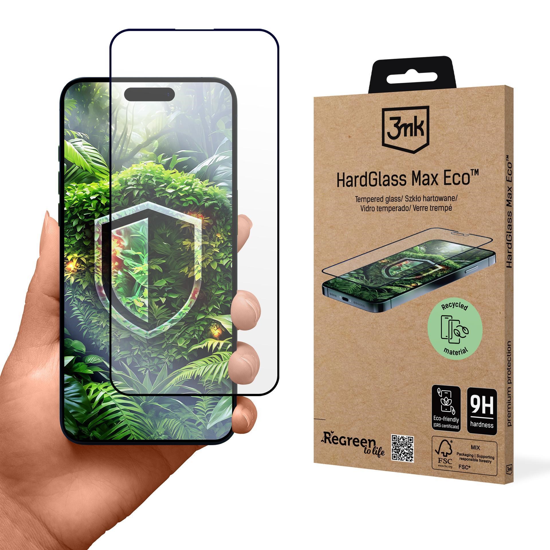 3mk Hardglass Max Eco pro Apple iPhone 15/  16